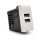 Alimentatore doppia presa USB 5V 2A Bianco compatibile Living International EL2124 