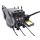 Stazione saldante con pistola ad aria calda ed ugelli 700W Q848 