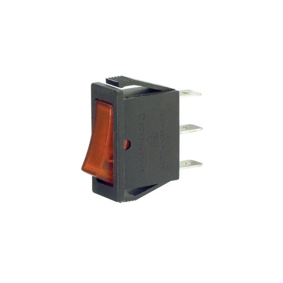 Deviatore a bilanciere luminoso - rosso EL291 