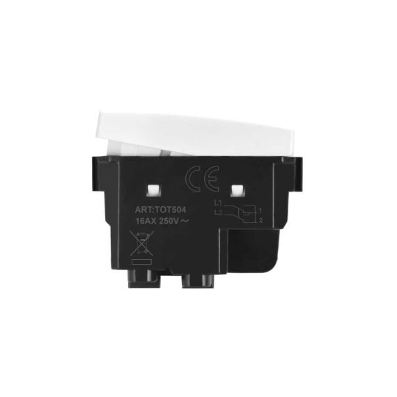 Invertitore Bianco 16A 250V Compatibile Matix EL2055 