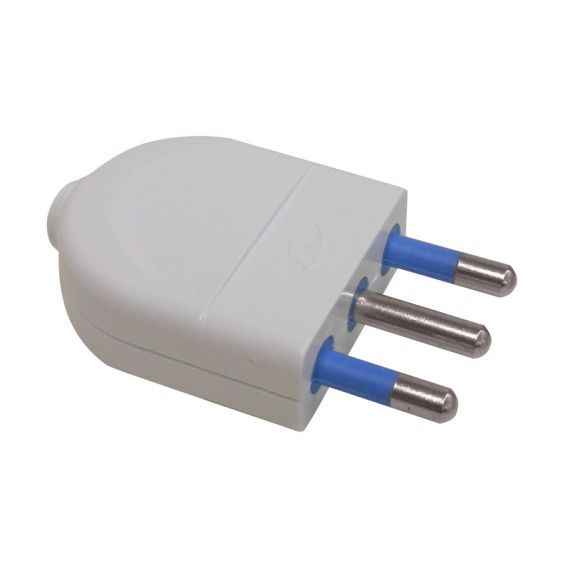 Spina elettrica semplice 2P+T 16A EL3163 Globex