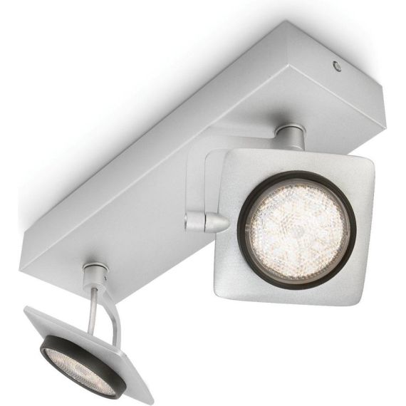 Lampada da parete dimmerabile 2200k-2700k 2x4.5W 1000lm Philips P1022 Philips
