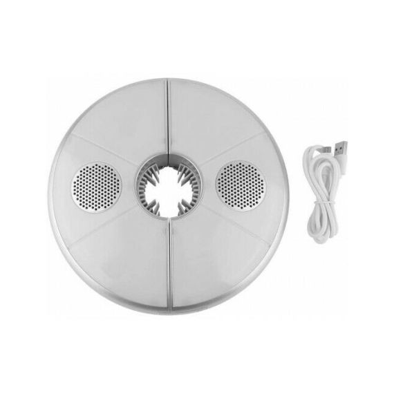 Lampada LED RGB ricaricabile con altoparlante Bluetooth 2x3WRMS e powerbank E-Dream WB1023 E-DREAM