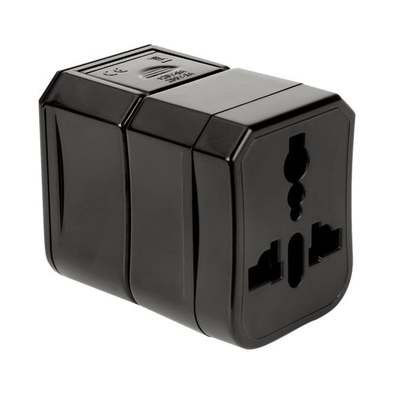 Adattatore da viaggio per prese elettriche Europa/America/Inghilterra KSC-174 F2230 Kakusiga