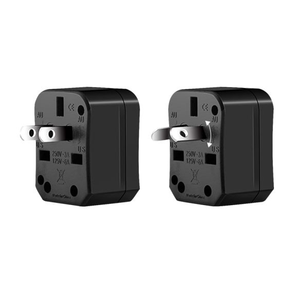 Adattatore da viaggio per prese elettriche Europa/America/Inghilterra KSC-174 F2230 Kakusiga