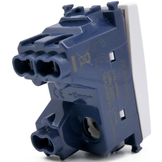 Deviatore unipolare bianco compatibile Vimar Arké EL195 