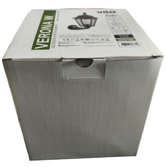 Lampada applique da esterno E27 IP44 280x390mm Vito EL2540 Vito