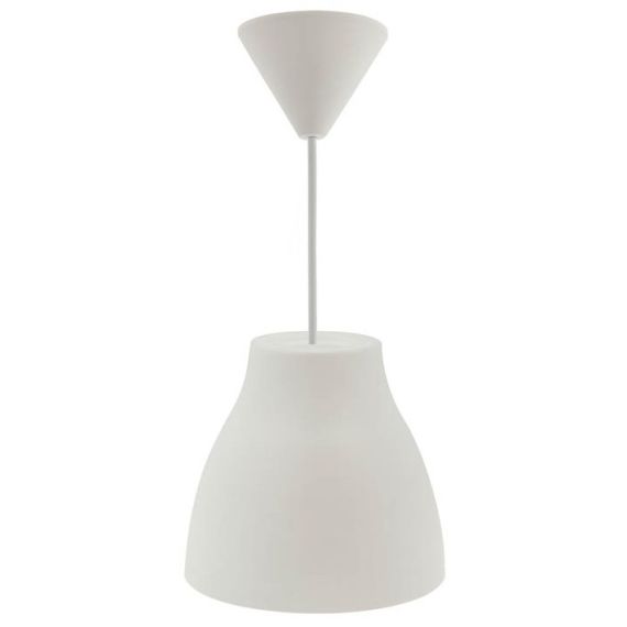 Lampadario da soffitto pendente E27 Φ205x180x650mm bianco EL265 Vito