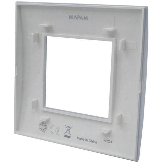 Placca 2 posti antracite Soft Touch compatibile Living International EL3221 