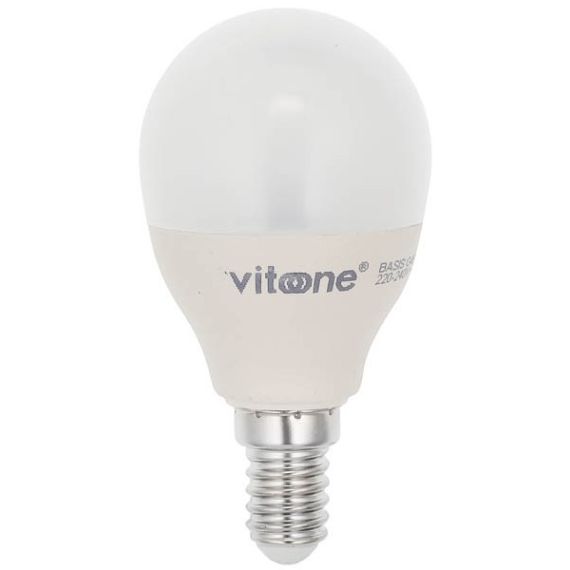 Lampadina LED mini globo E14 5W 403Lm 4000K luce naturale Vito EL3236 Vito