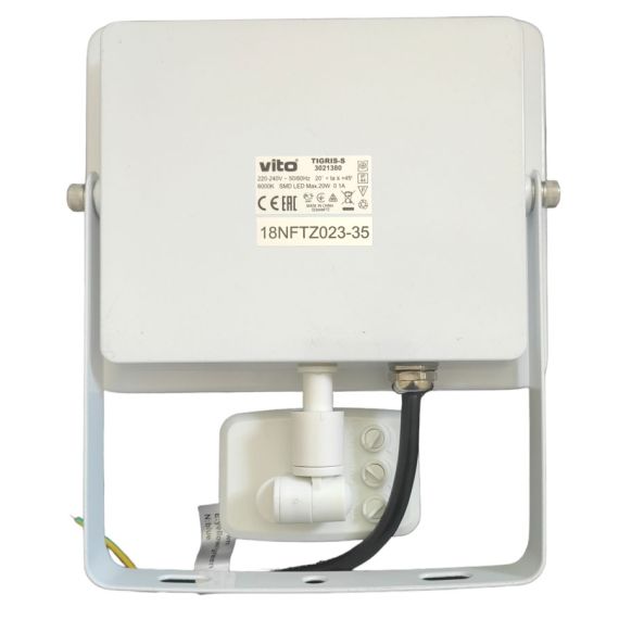 Faretto LED da esterno con sensore di movimento 20W luce fredda Vito EL4999 Vito