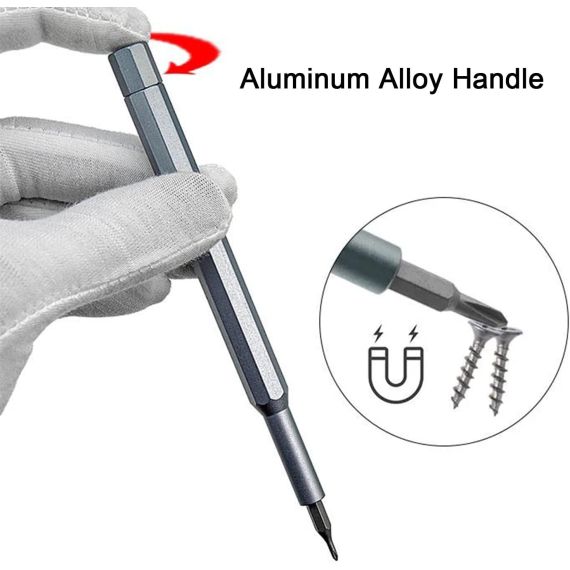 Set cacciavite di precisione con punte magnetiche 25 pezzi WB645 