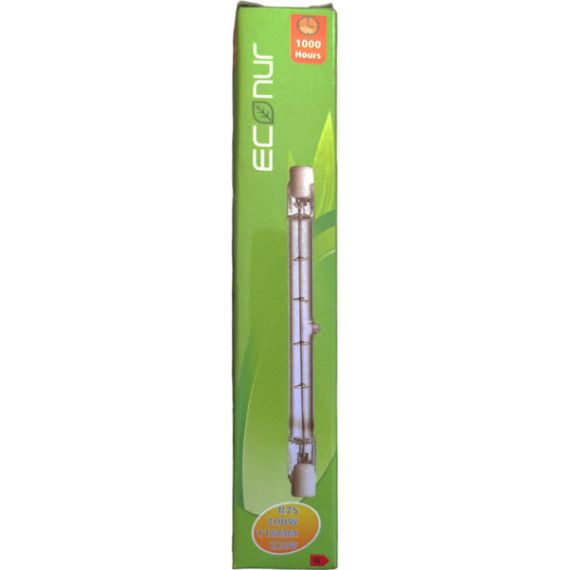 Lampadina alogena 200W 118MM 2800K luce calda EL333 Vito