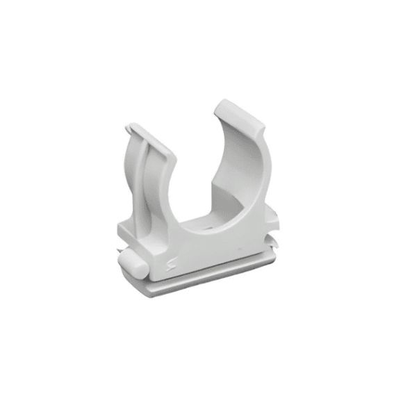 Clip fissatubo per tubi rigidi Ø 20mm confezione da 100 pezzi EL1530 