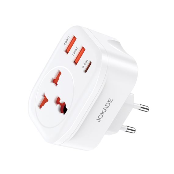 Adattatore da viaggio con prese USB 3.4A JB074 F4090 Jokade