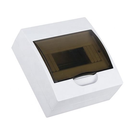 Centralino da parete 8 moduli con porta trasparente E9325 FATO