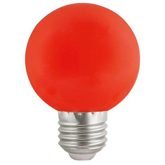 Lampadina LED E27 luce rossa 3W 180lm EL207 Vito