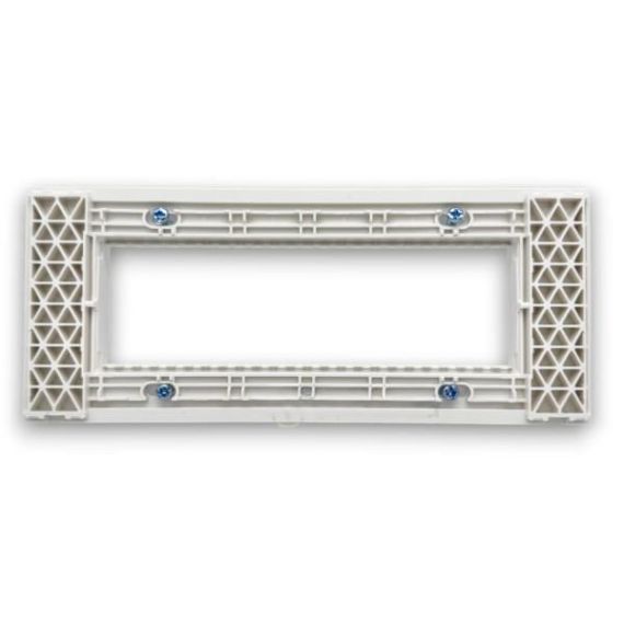 Supporto bianco 6 posti linea Zen 01114 