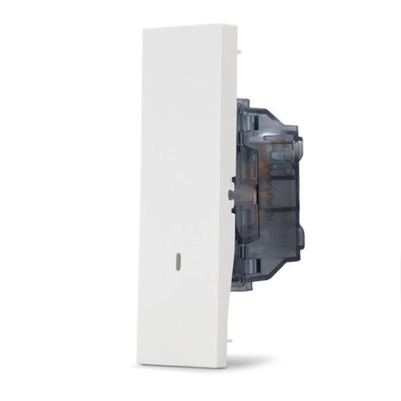 Pulsante unipolare bianco linea ZEN 01152 