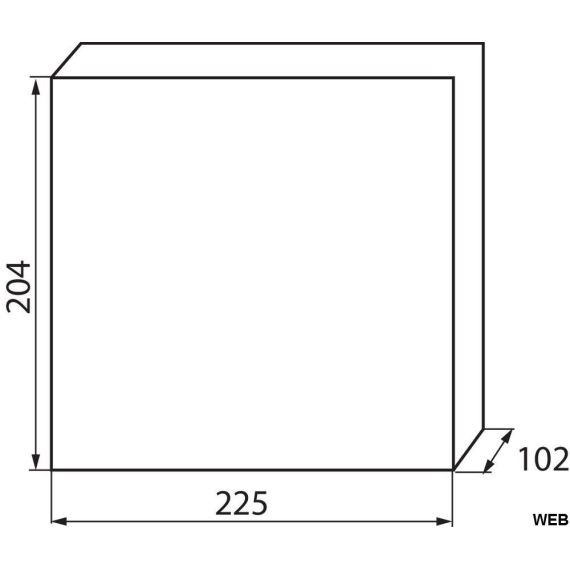 Quadro elettrico di distribuzione da parete serie KDB IP30 8 moduli Kanlux C5036 Kanlux