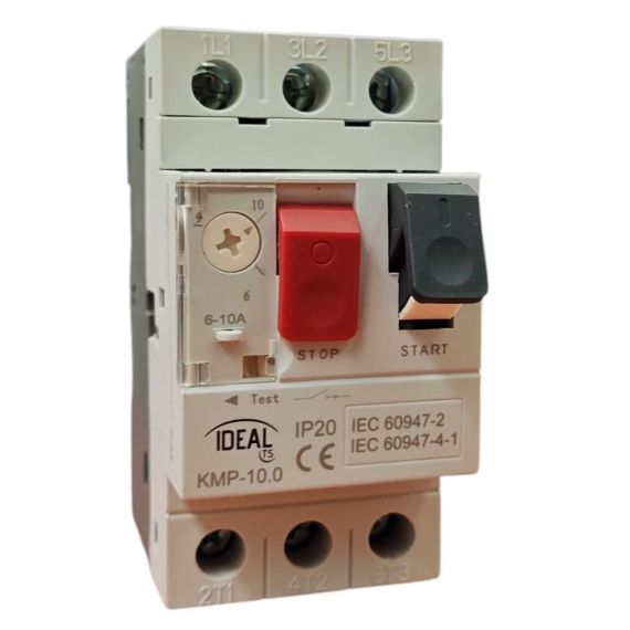 Salvamotore KMP 6-10A per motori trifase KA1001 Kanlux