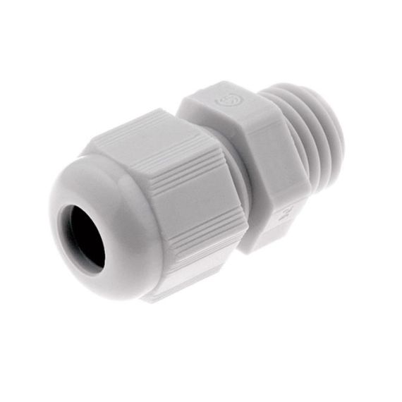 Boccola passacavo in Nylon - M18 - colore bianco 09974 FATO