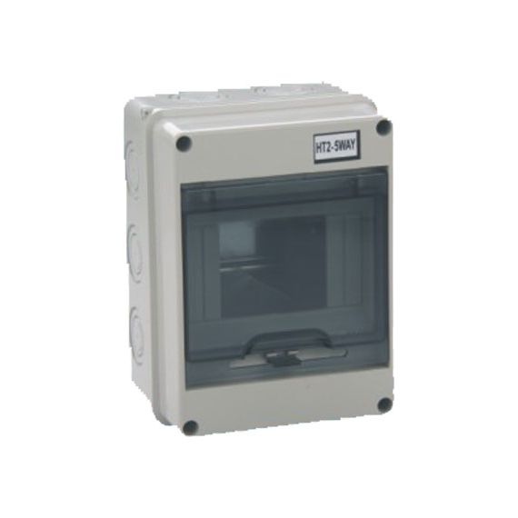 Centralino da Parete 5 moduli con porta trasparente - piccolo EL196 FATO