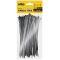 Fascette fermacavi autobloccanti nere 3.6X150mm - 100 pezzi EL217 Vito