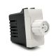Interruttore dimmer 500W 250V bianco compatibile Living International EL1522 