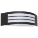 Lampada applique da parete per esterni 1xE27 315x90x100mm nera Vito EL156 Vito
