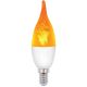 Lampadina LED effetto fiamma E14 3W luce calda 1400K Vito EL287 Vito