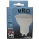 Lampadina LED GU10 7W 540Lm 6400K luce fredda EL2286 Vito
