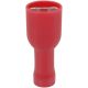 Connettore faston femmina isolato 6.3mm rosso 0.5-1.5mm confezione da 100 B4500 